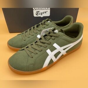 NEW Size 12 Unisex / 13.5 Women  Onitsuka Tiger DD Trainer  Shoes Bronze Green